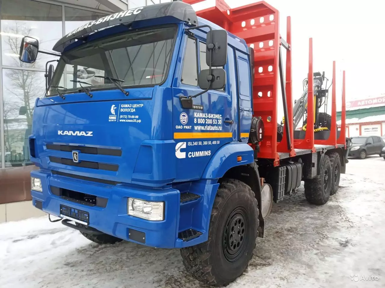 Купить Камаз 43118 Cummins в лизинг для юридических лиц по цене 8 206 000  руб.. КамЛизинг - выгодные условия лизинга на Манипуляторы КАМАЗ,  калькулятор лизинга и оформление в вашем городе Вологда