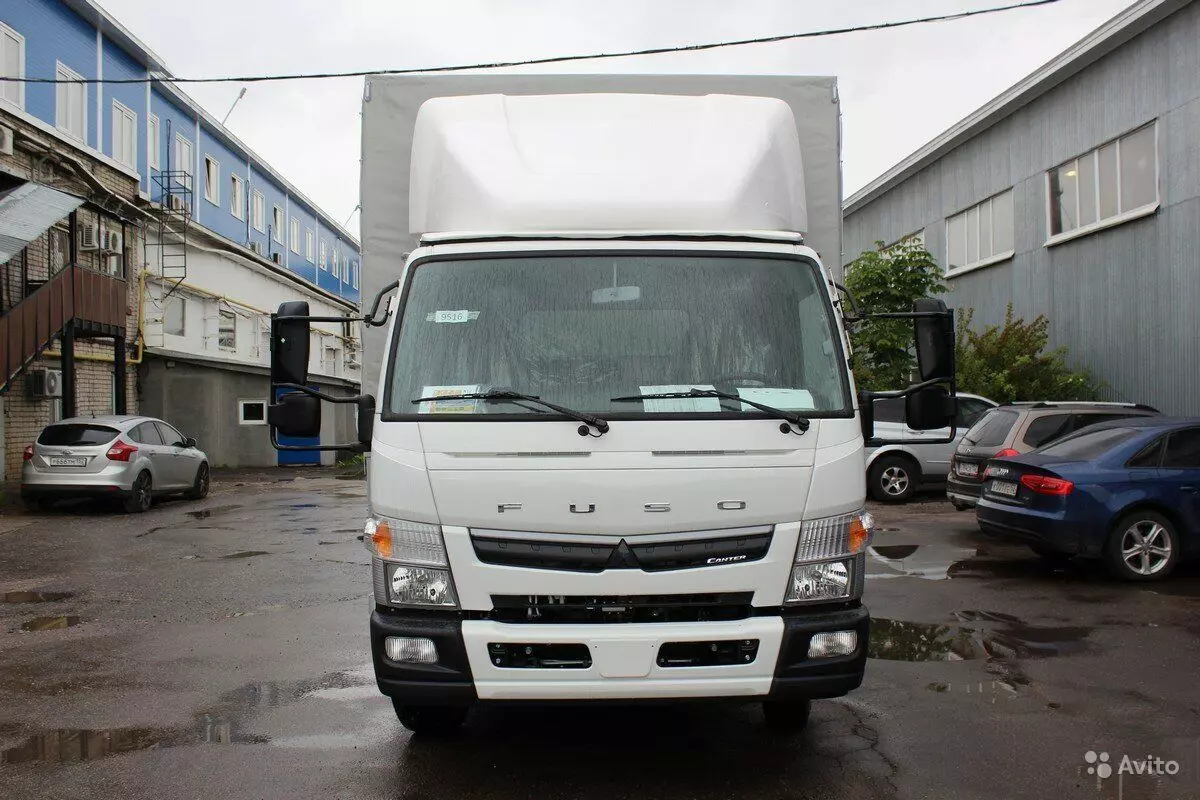 Купить Fuso (Mitsubishi) Canter борт тент ворота 16паллет в лизинг для  юридических лиц по цене 4 036 000 руб.. КамЛизинг - выгодные условия  лизинга на Грузовая техника, калькулятор лизинга и оформление в